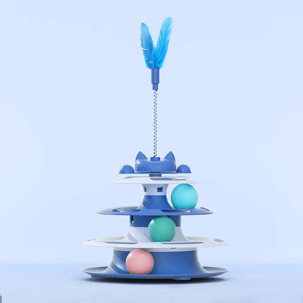 Interactive Cat Turntable Toy for Healthy Active Play