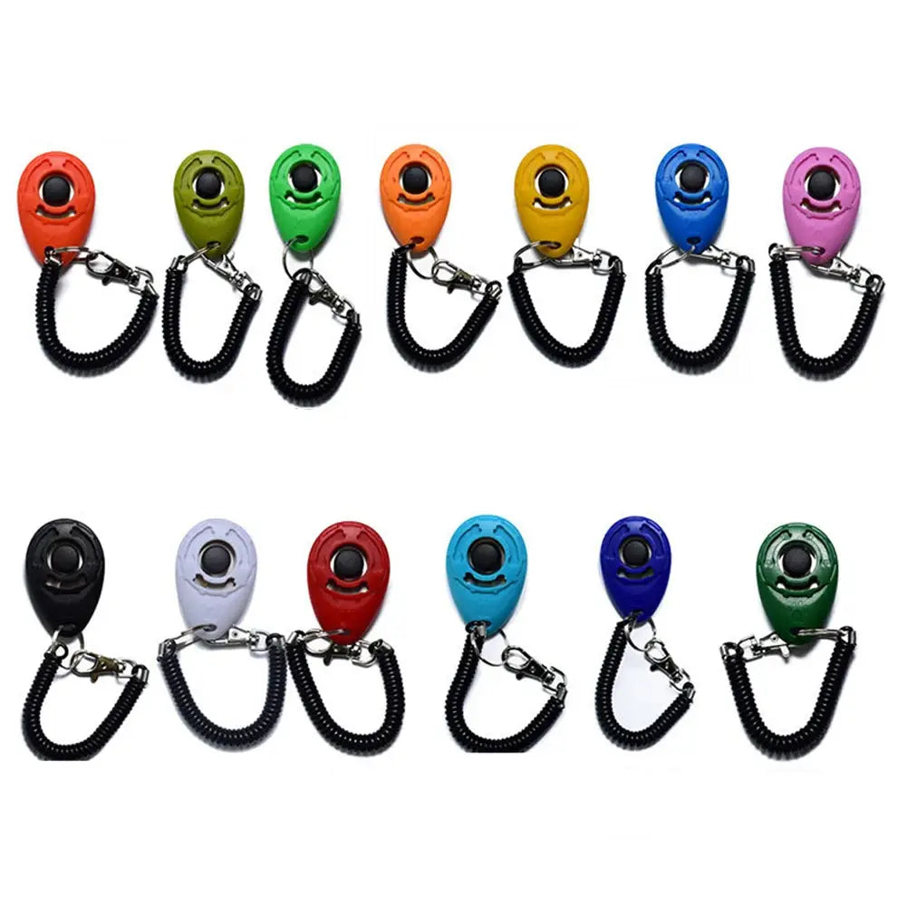 Pet Training Clicker with Wrist Strap for Fast Obedience