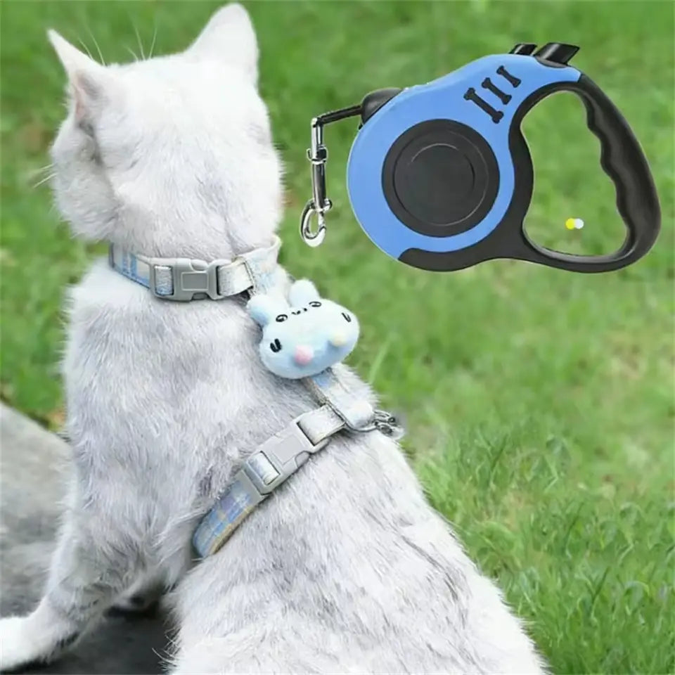 Retractable Dog Leash for Easy Walks and Outdoor Control