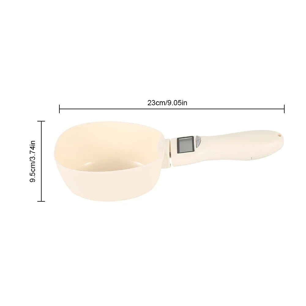 Digital Measuring Scoop for Accurate Pet Food Portions