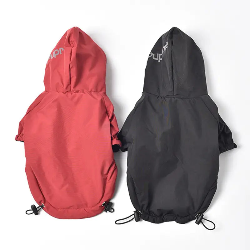 Reflective Waterproof Dog Jacket with Hood