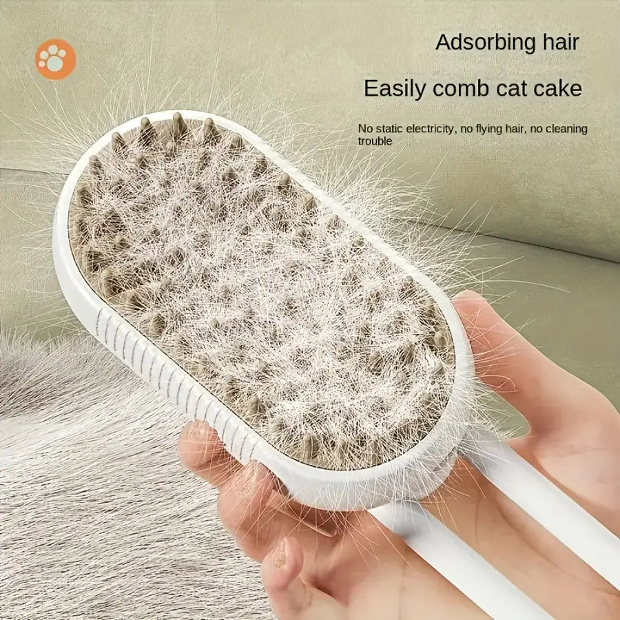 a pet   comb designed to detangle and remove loose fur for cats and dogs suitable for grooming without the need for a bath Product details 3