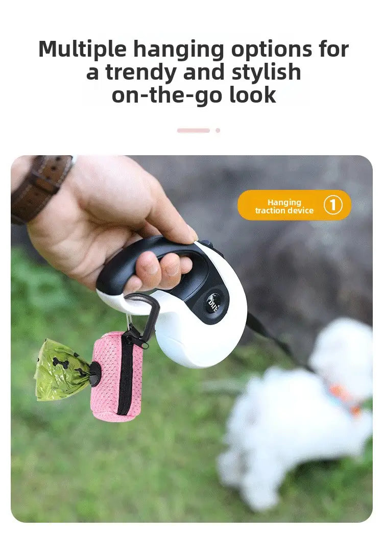 Hands-Free Dog Poop Bag Dispenser for Easy Walks