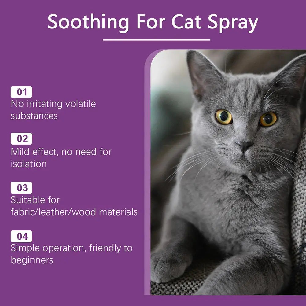 Cat Calming Spray for Instant Anxiety Relief