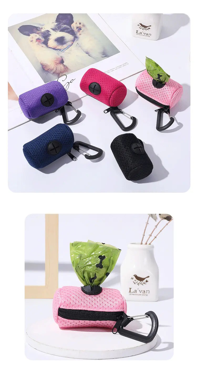 Hands-Free Dog Poop Bag Dispenser for Easy Walks