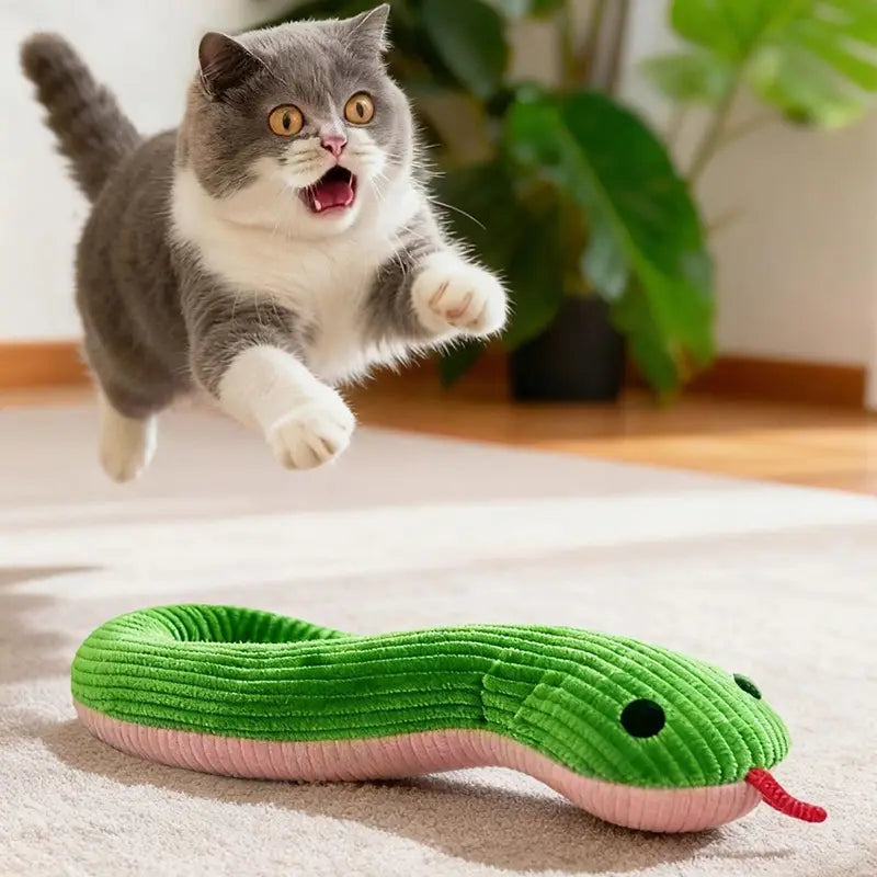 Interactive Snake Toy for Engaging Dog and Cat Play