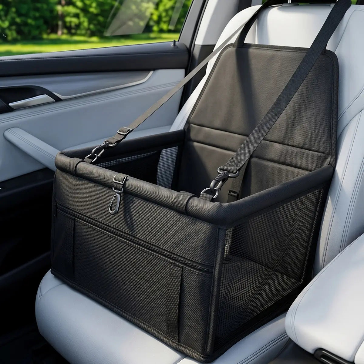 Waterproof and anti-slip pet transportation bag for cars breathable dog travel seat cover suitable for car seats