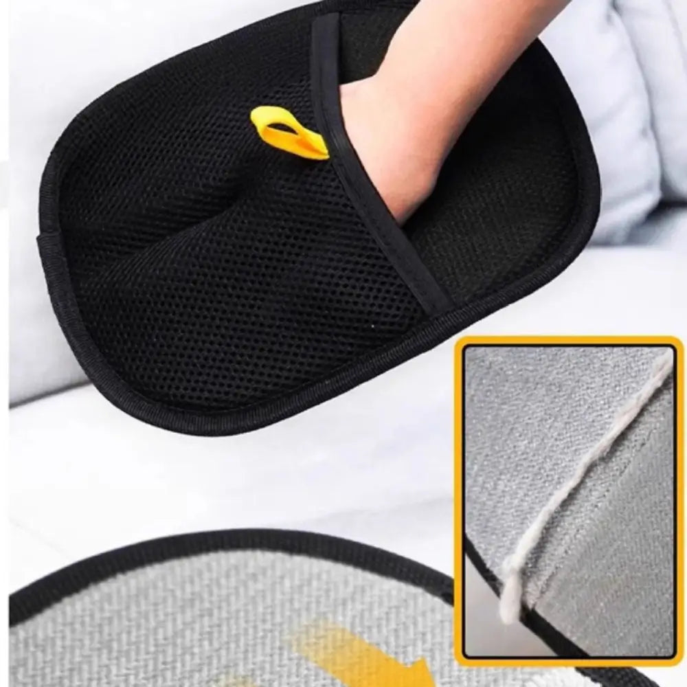 Pet Grooming Glove for Removing Loose Hair and Cleaner Homes