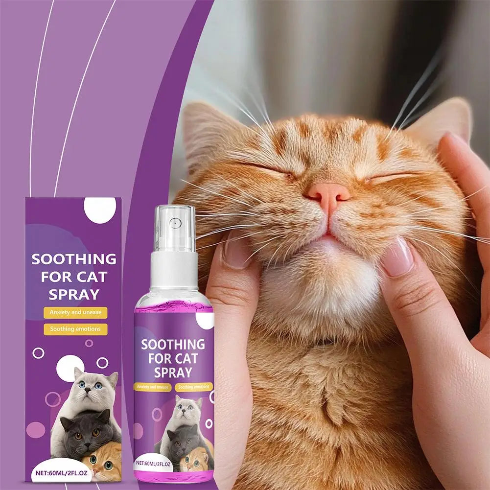 Cat Calming Spray for Instant Anxiety Relief