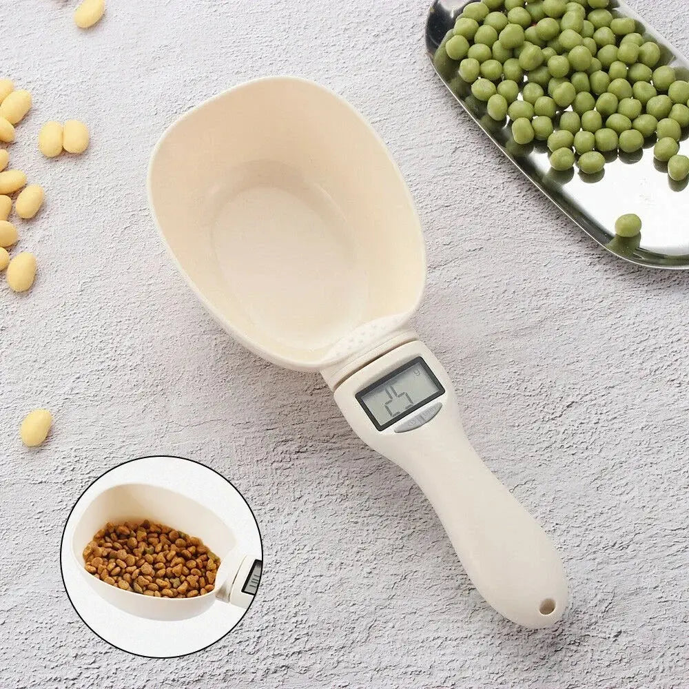 Digital Measuring Scoop for Accurate Pet Food Portions
