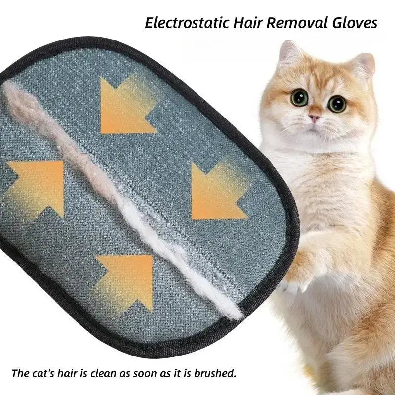 Pet Hair Remover Gloves for Furniture and Clothing