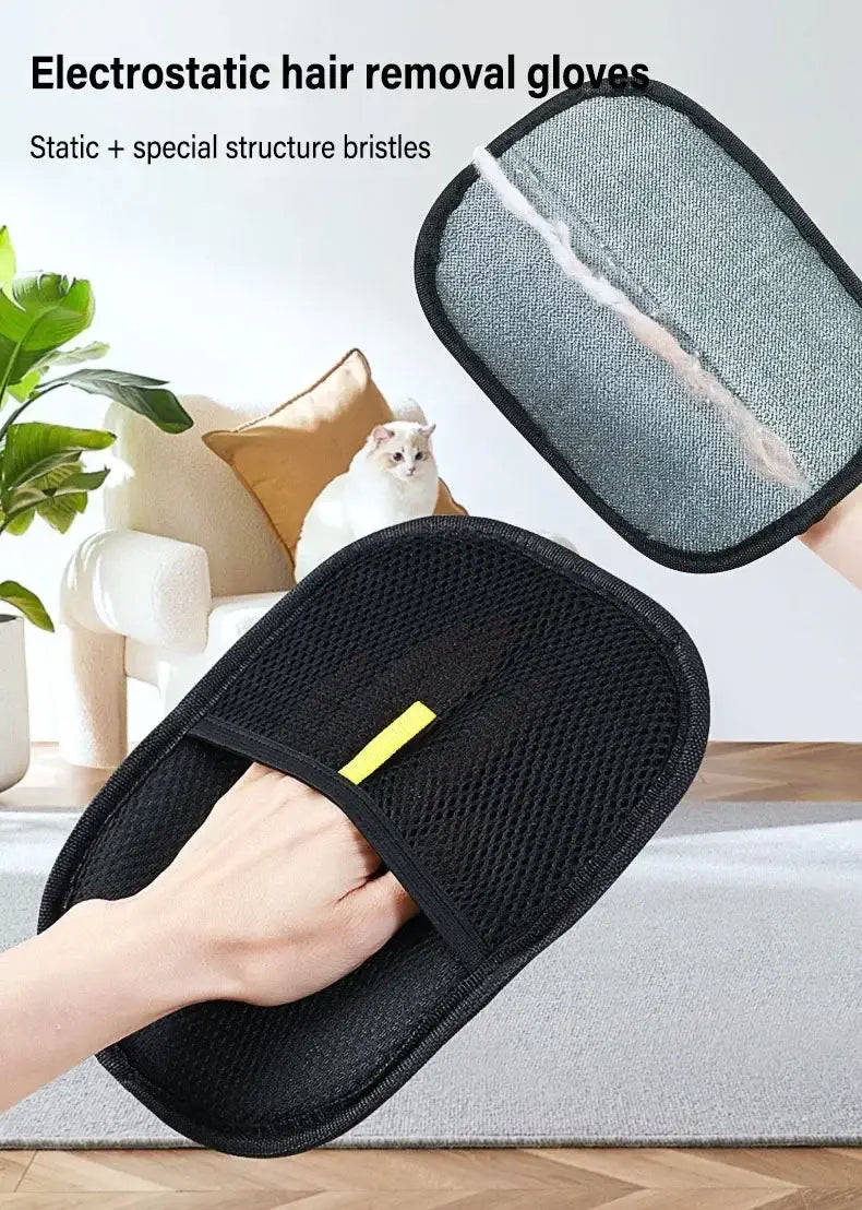 1A-Pet Hair Removal Mitts for Cats and Dogs – Static Brush