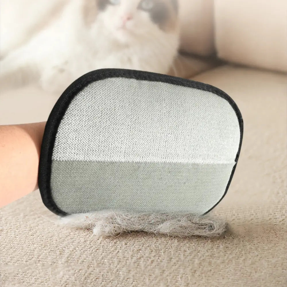 Pet Grooming Glove for Removing Loose Hair and Cleaner Homes