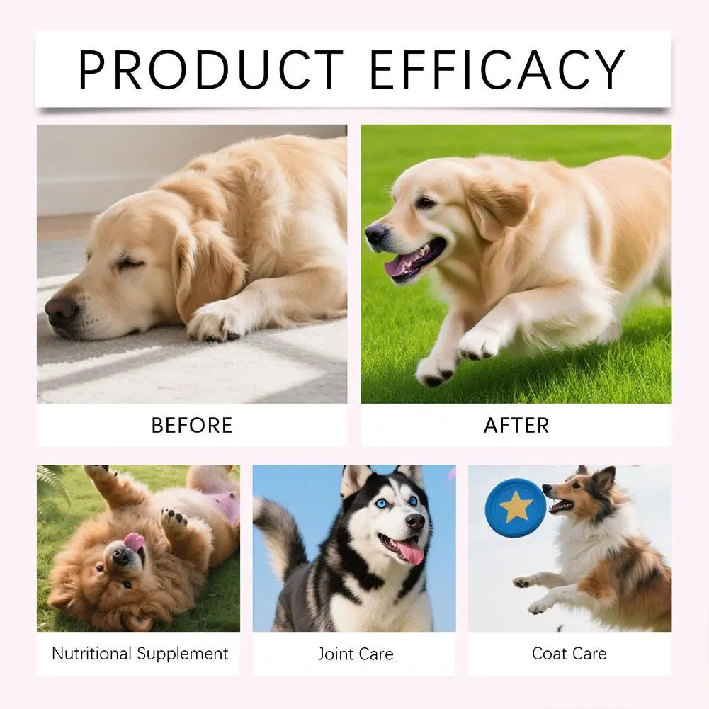 Liquid Collagen for Dogs, 60ml Pet Nutritional Supplement