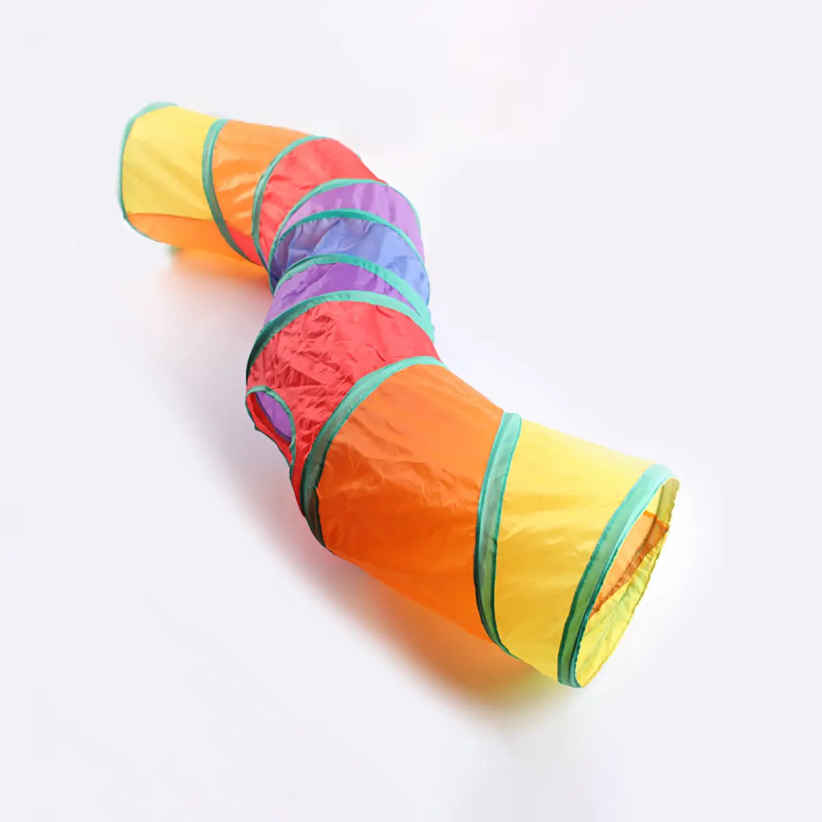 Collapsible Cat Tunnel for Active Play and Restful Hiding