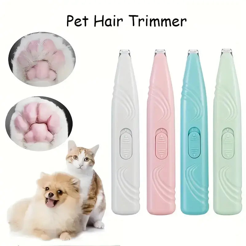 1 Non Battery Pet Shaver Electric Clipper Suitable for Cats and Dogs. It Can Be Used to Shave Foot Hair Buttocks Hair