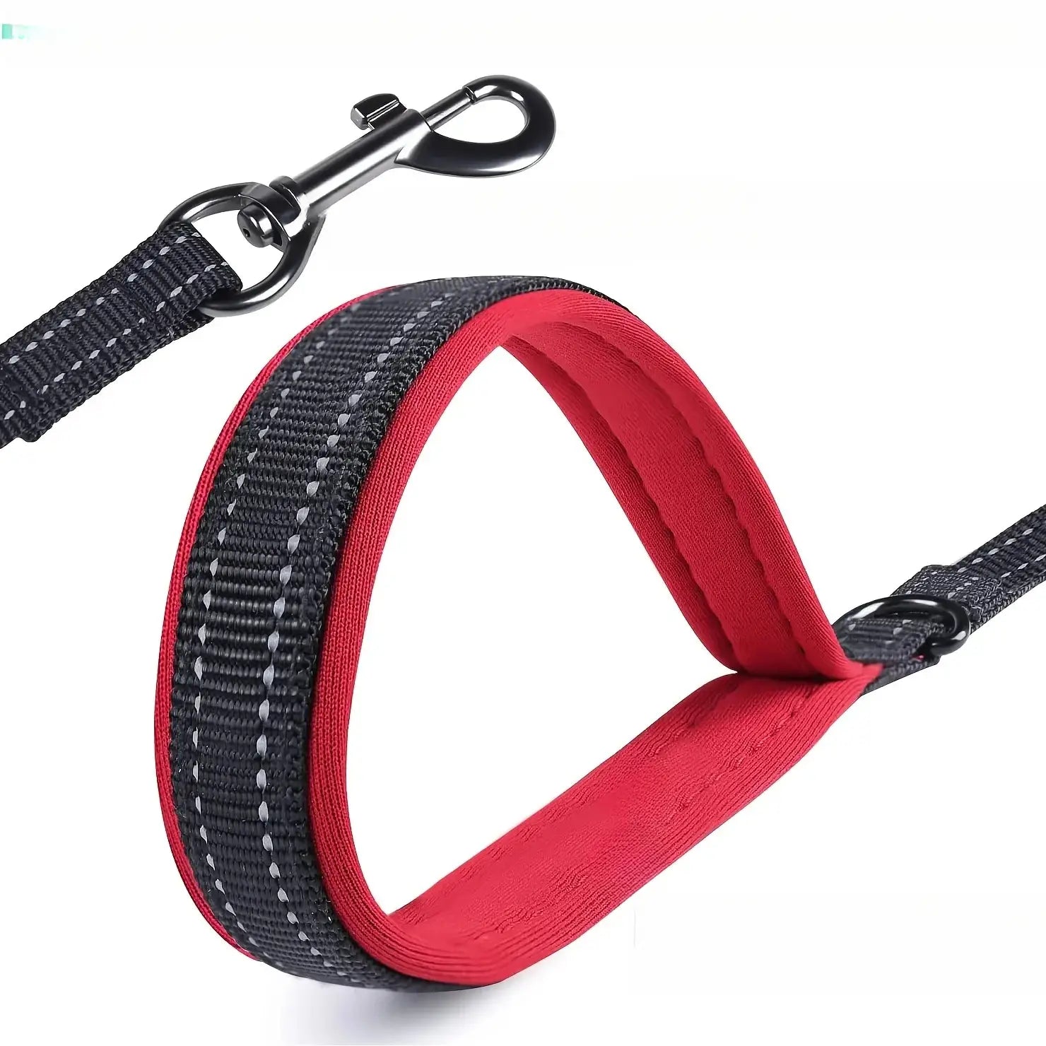 Dual Handle Dog Leash for Total Control and Safety