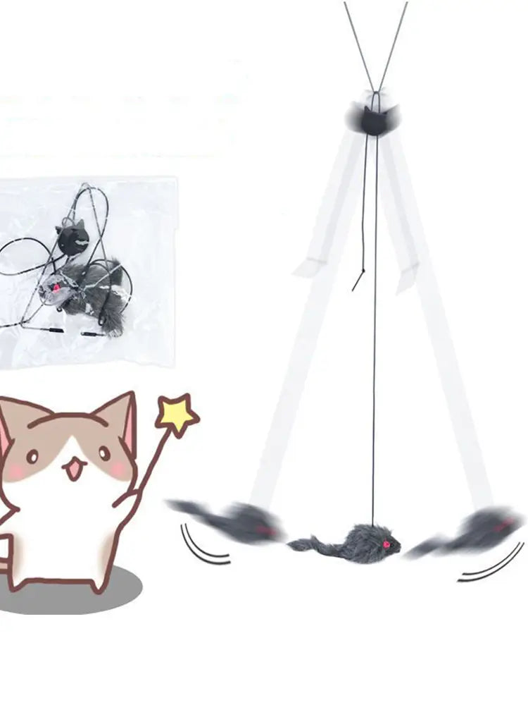 Hanging Door Cat Toy for Endless Engaging Playtime