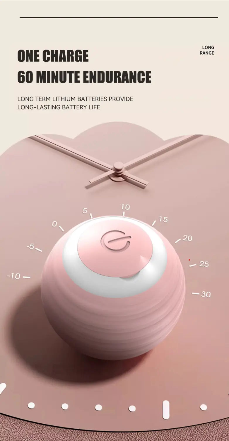 Interactive Cat Ball Electric Automatic Rolling Smart Toy