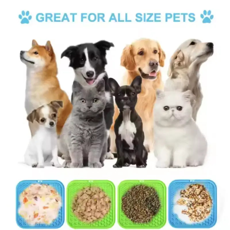 Stress Free Dog Grooming Slow Feeder Mat