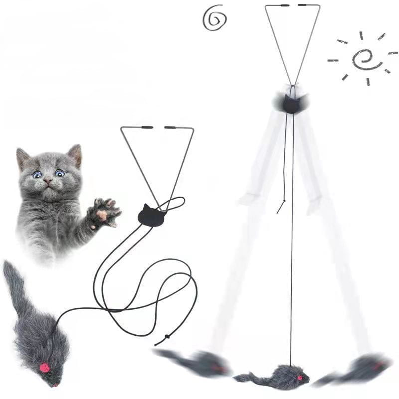 Hanging Door Cat Toy for Endless Engaging Playtime