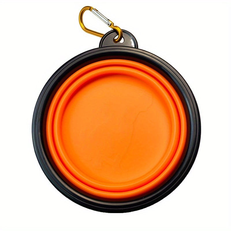 Collapsible Silicone Dog Bowl for Stress-Free Travel Feeding