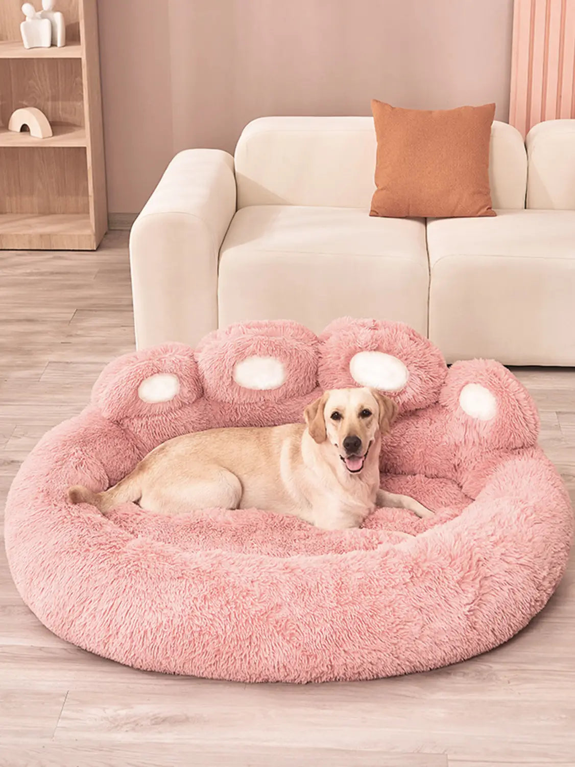Cozy Heated Dog Bed for Restful Pet Sleep