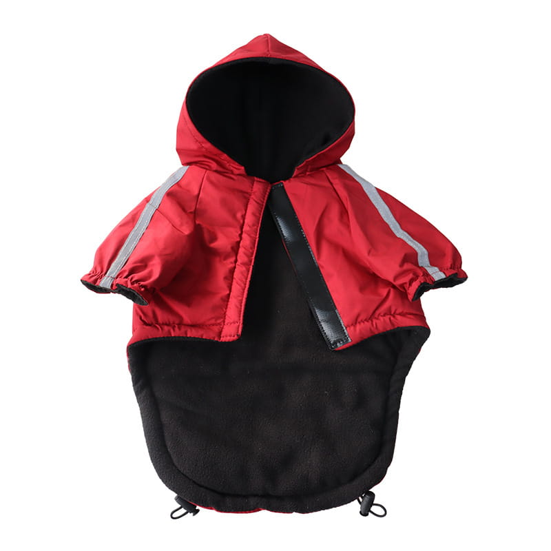 Reflective Waterproof Dog Jacket with Hood