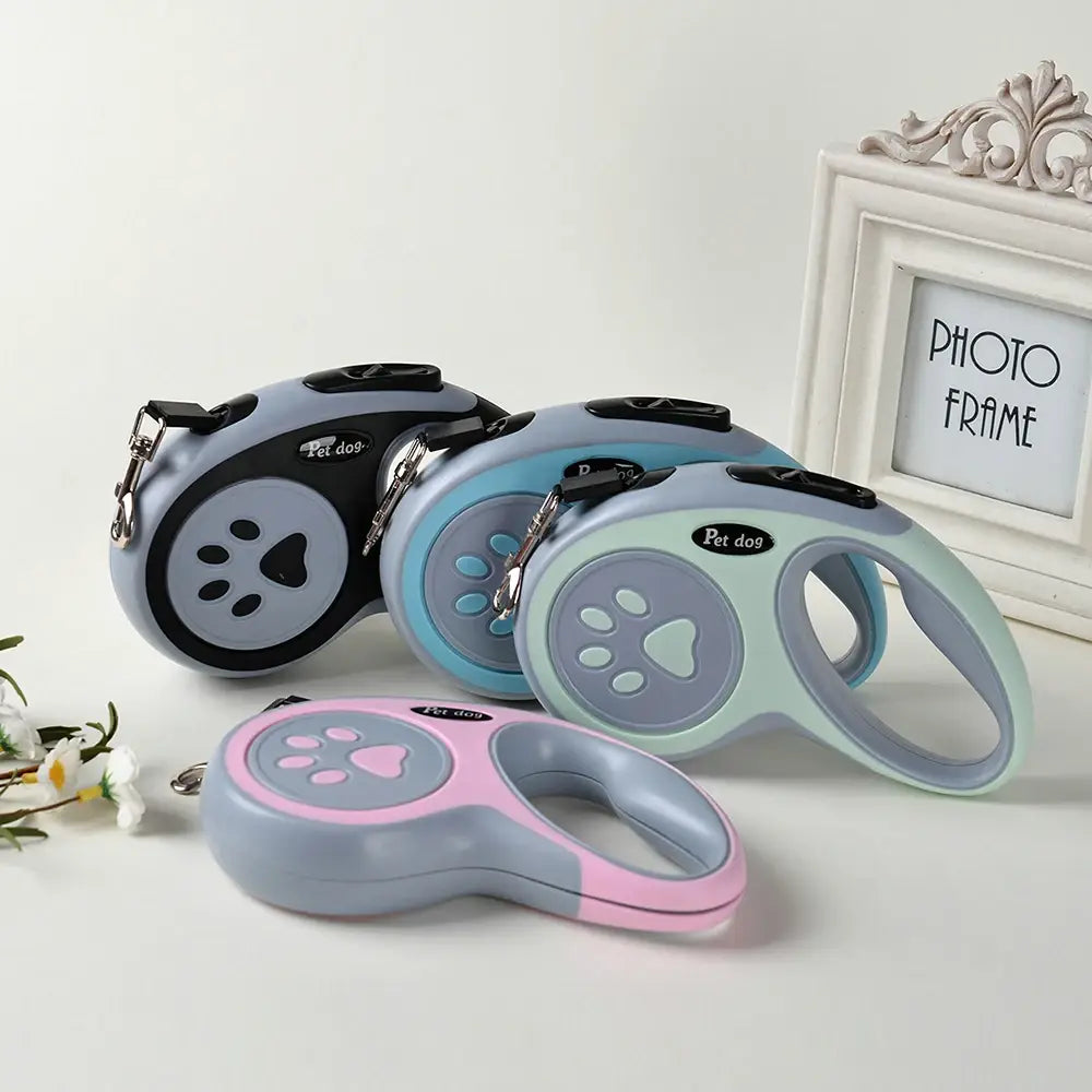 Retractable Dog Leash for Easy Walking and Secure Control