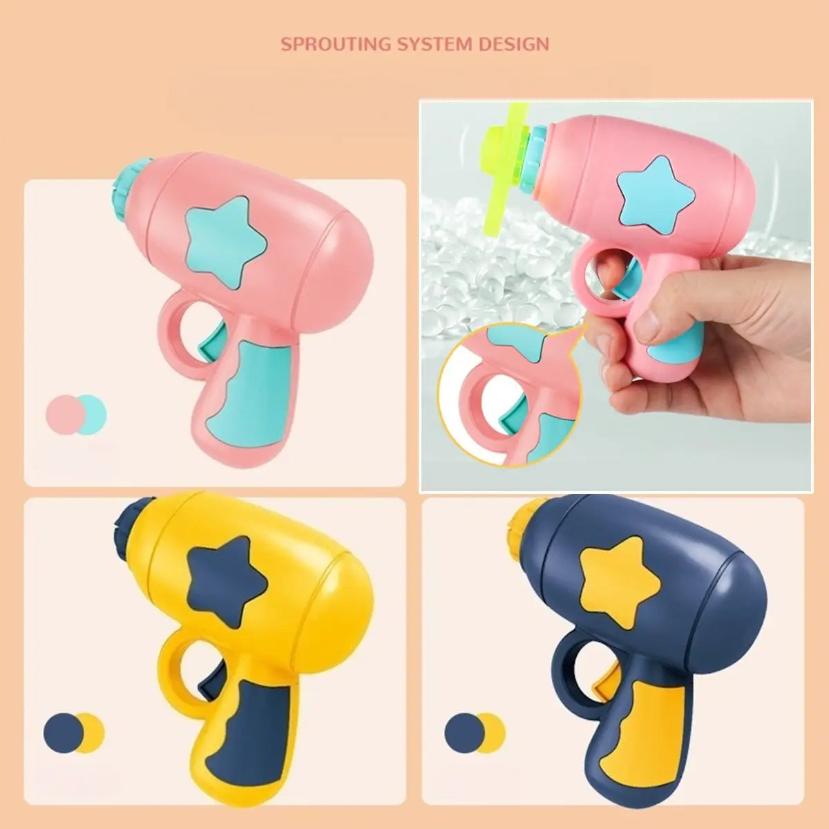 Glowing Flying Disc Launcher Set for Active Outdoor Play