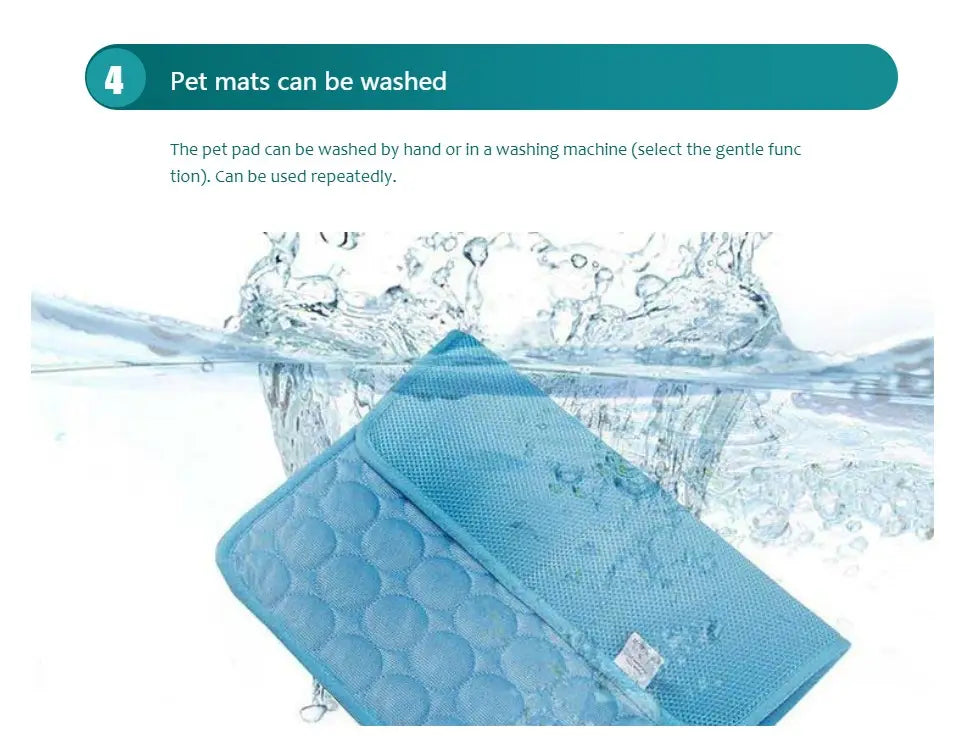 Cooling Pet Mat for Dogs and Cats