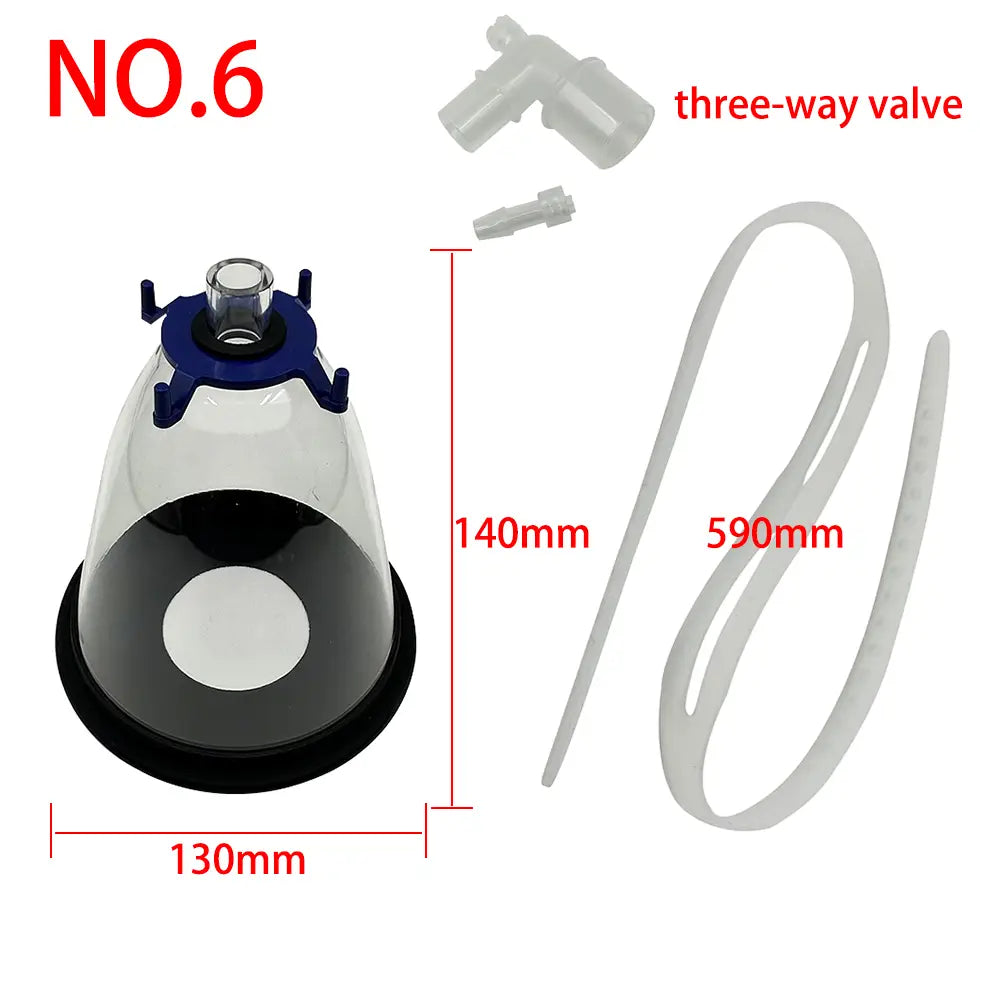Veterinary Anesthesia Mask Set for Small Animals