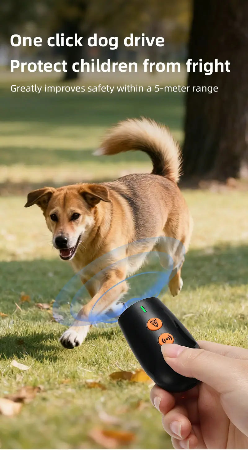 Dog Bark Control Device with LED for Quiet Homes
