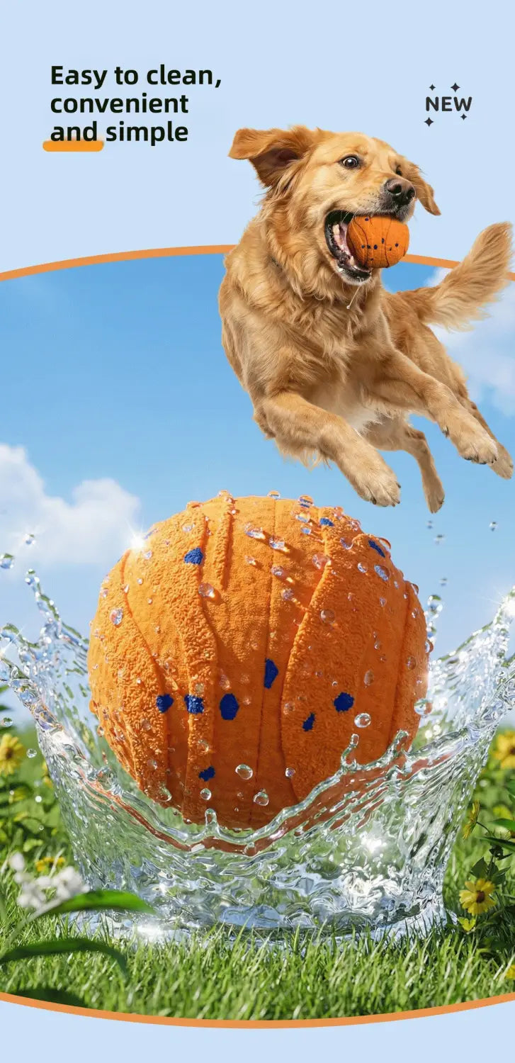 Rechargeable Interactive Dog Ball for Active Healthy Play