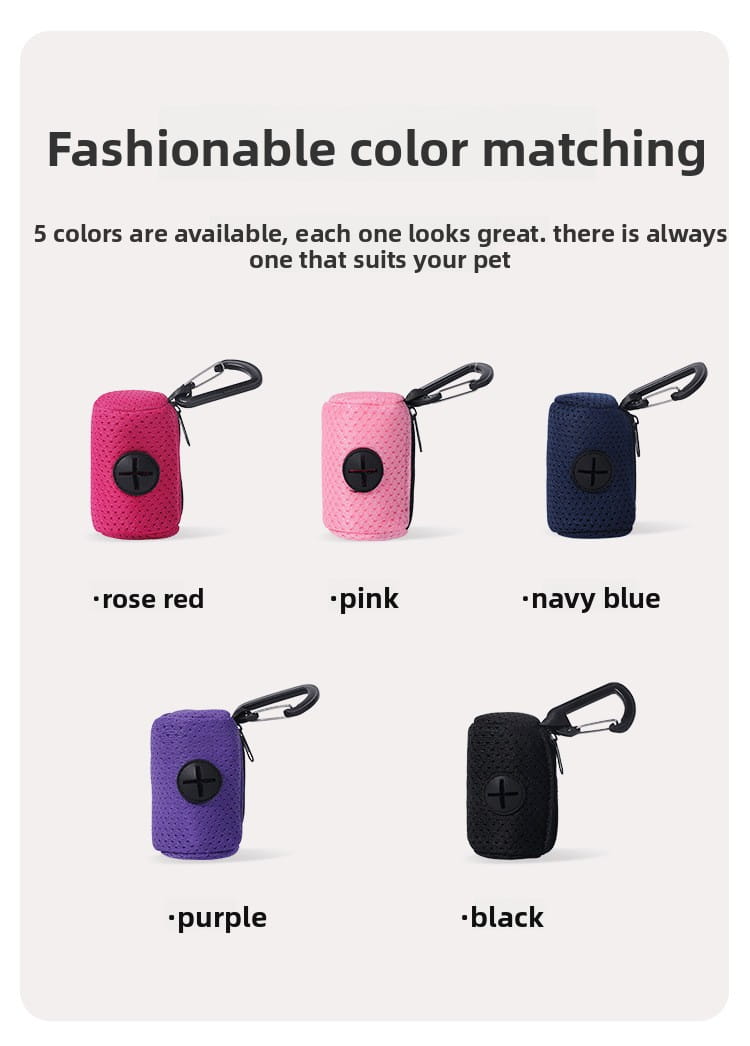 Hands-Free Dog Poop Bag Dispenser for Easy Walks