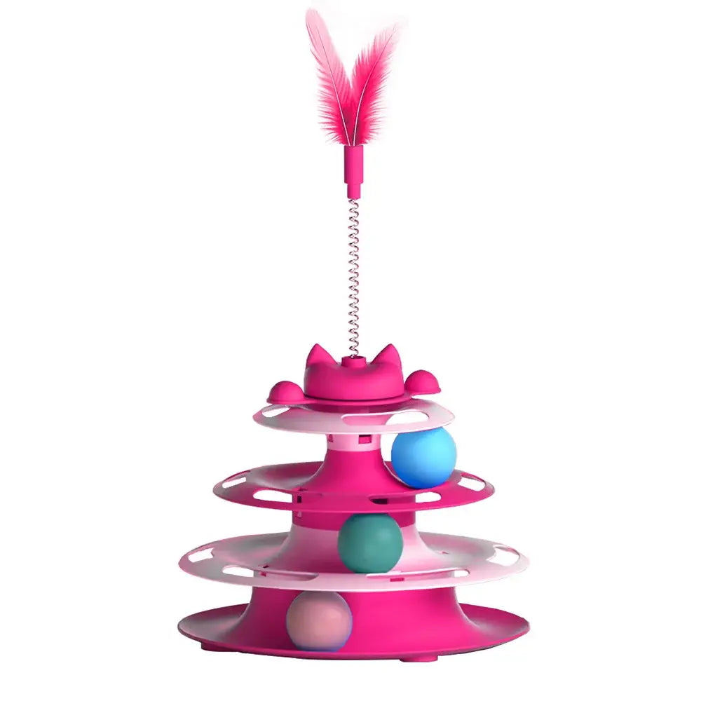 Interactive Cat Turntable Toy for Healthy Active Play