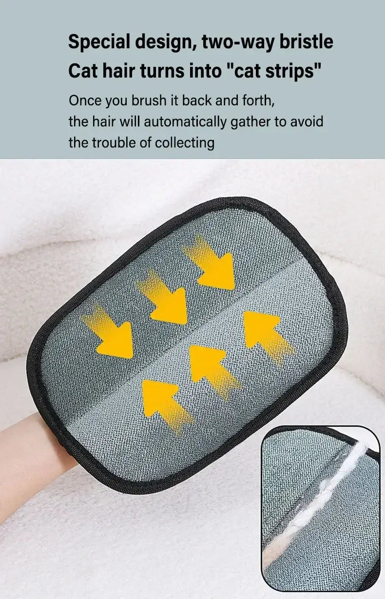 1A-Pet Hair Removal Mitts for Cats and Dogs – Static Brush