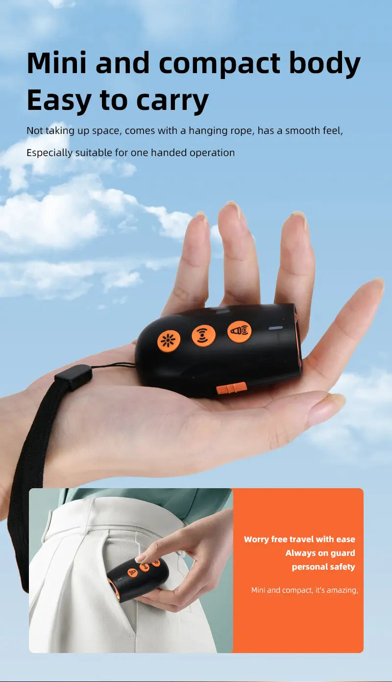 Dog Bark Control Device with LED for Quiet Homes