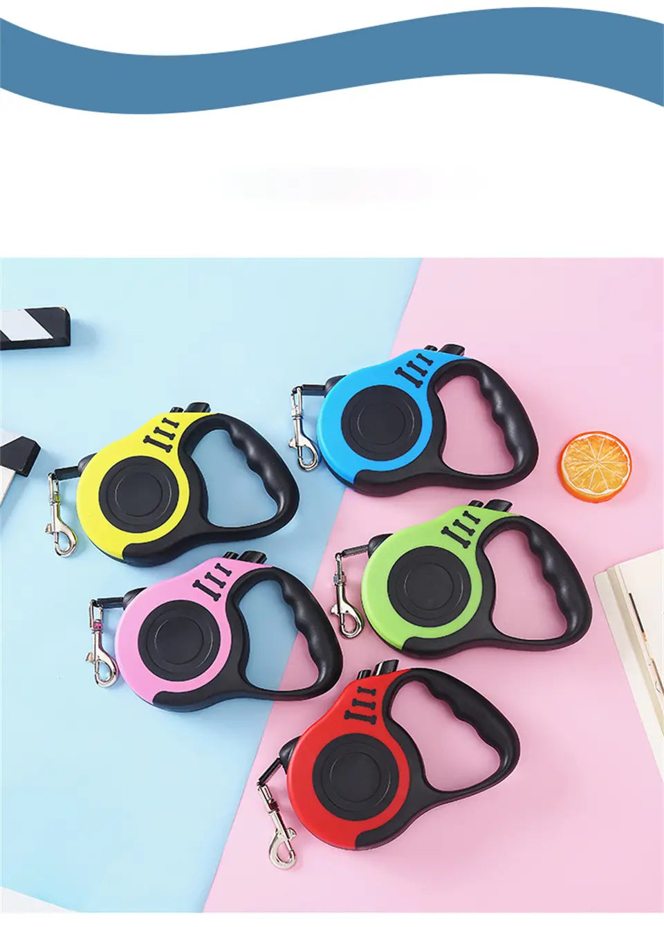 Retractable Dog Leash for Easy Walks and Outdoor Control