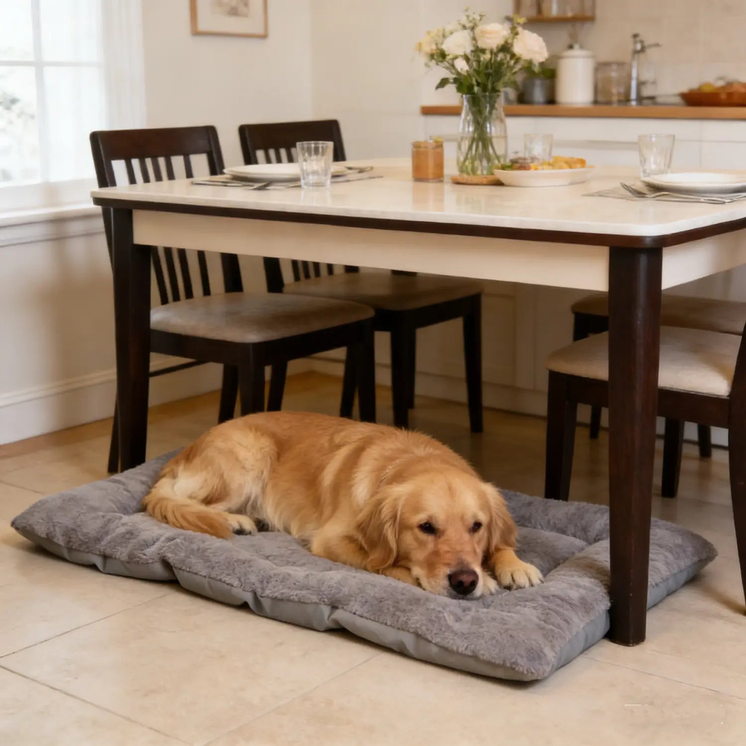 Orthopedic Pet Mat for Joint Support and Machine Washable