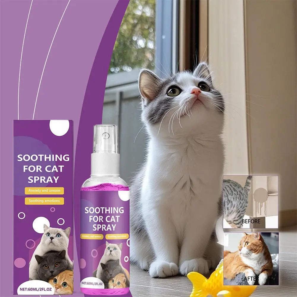 Cat Calming Spray for Instant Anxiety Relief