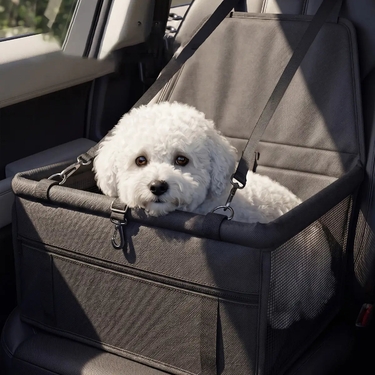 Waterproof and anti-slip pet transportation bag for cars breathable dog travel seat cover suitable for car seats