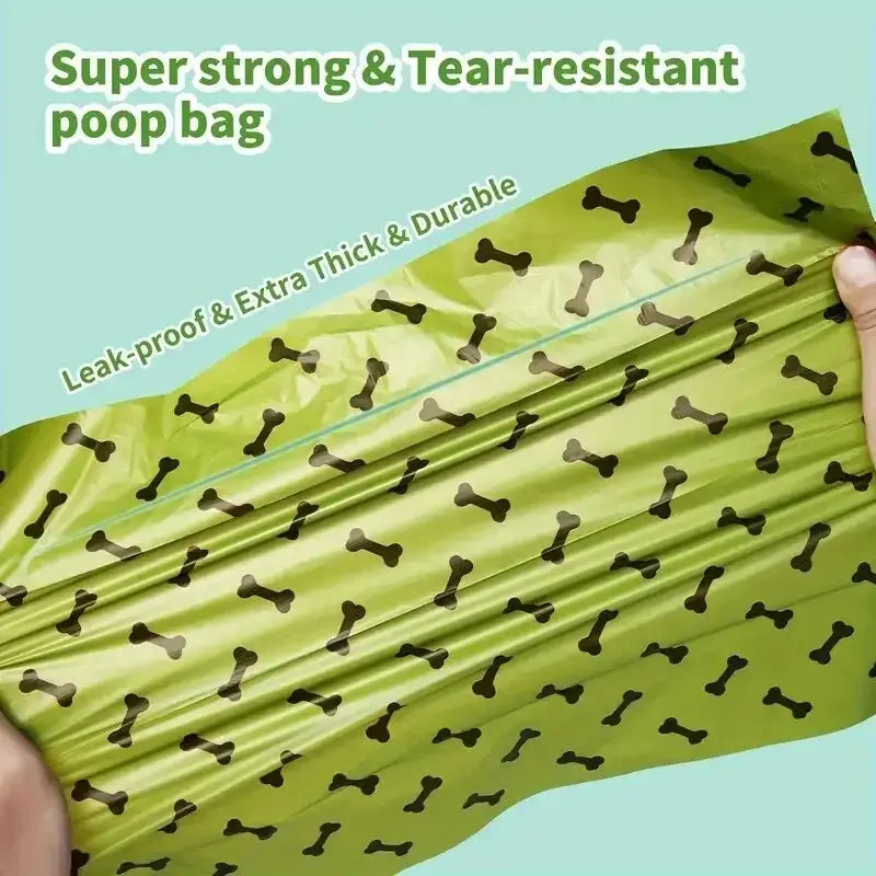 Large Leakproof Dog Waste Bags for Easy Pet Cleanup