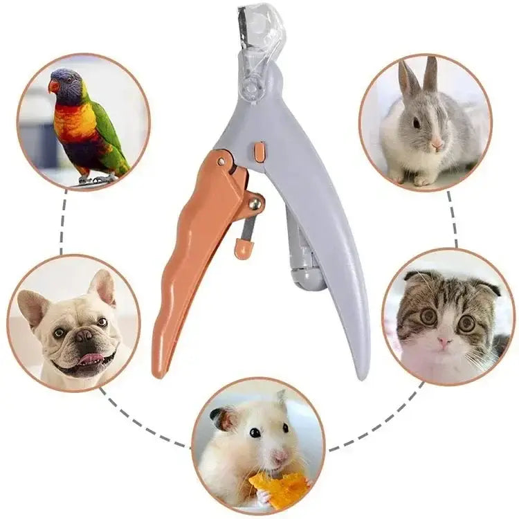 Pet Nail Clippers with LED Light for Precision Trimming