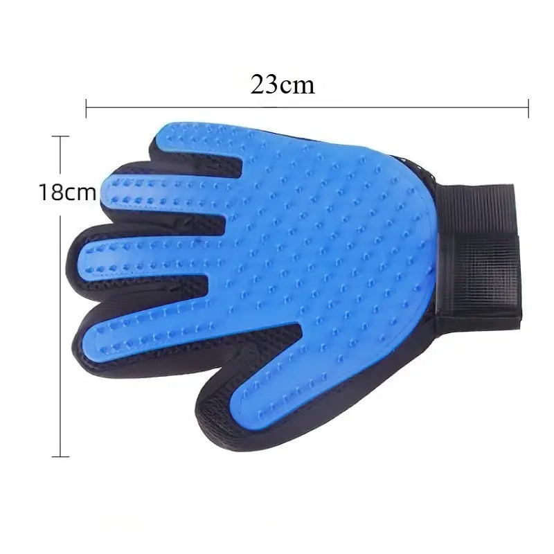 Silicone Pet Bath Glove for Quick Hair Removal