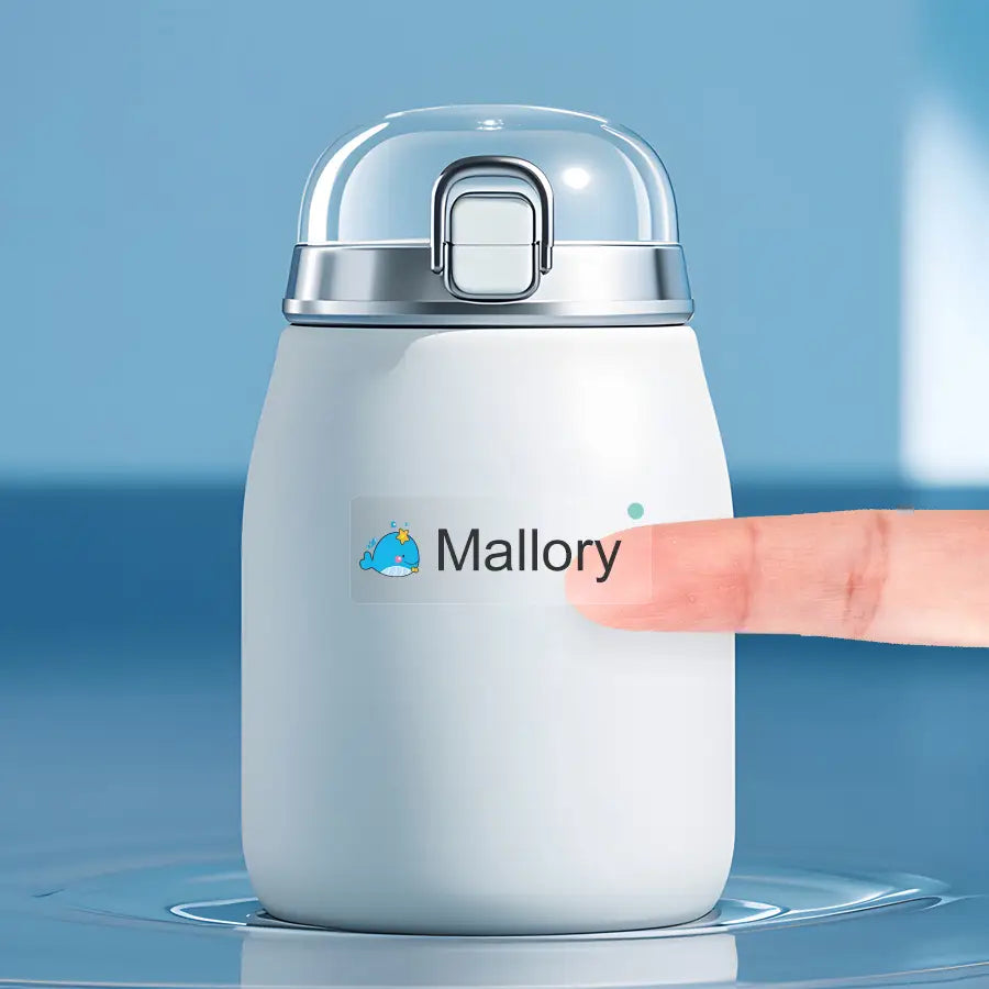 Waterproof Name Labels for School Supplies