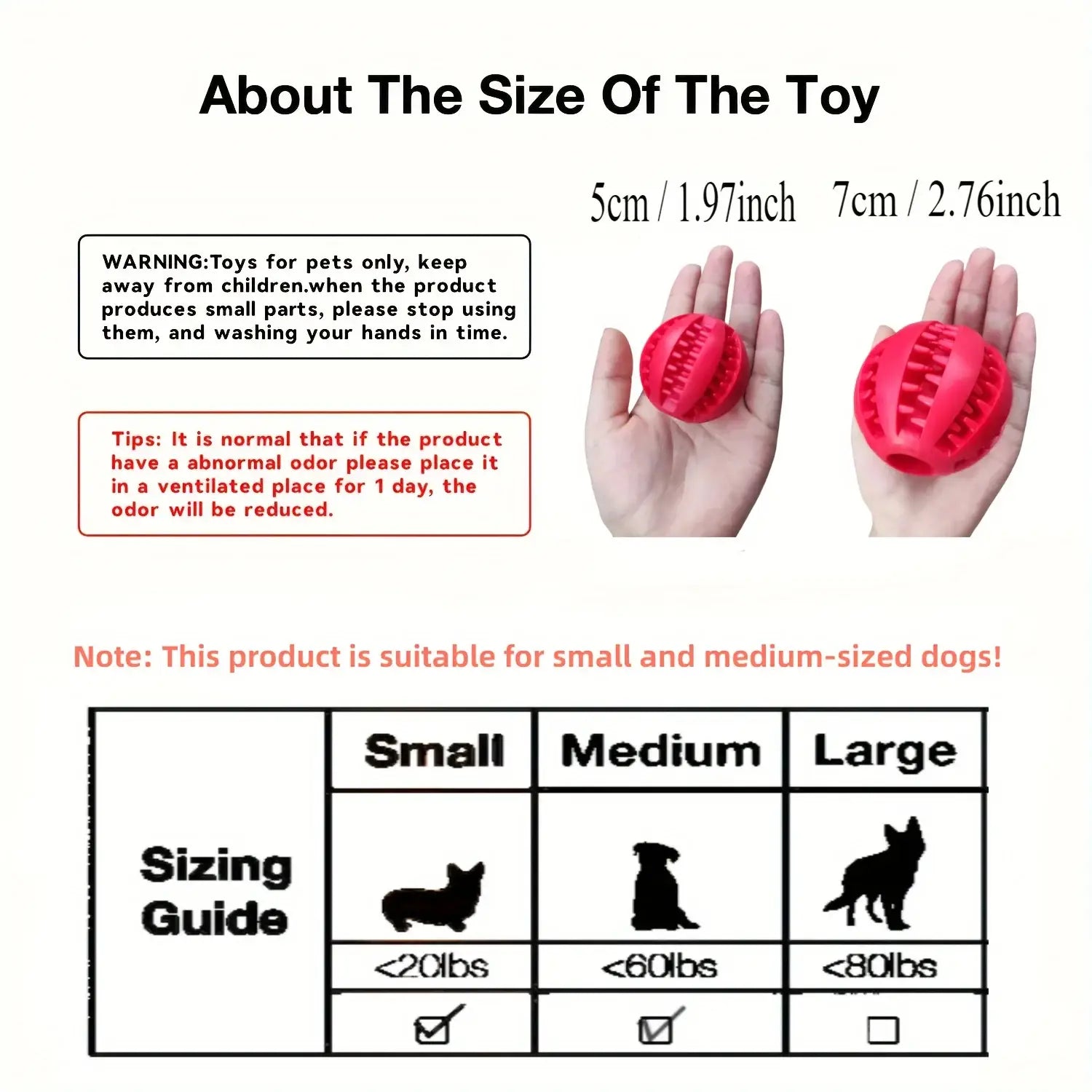 Dental Health Dog Ball That Dispenses Treats