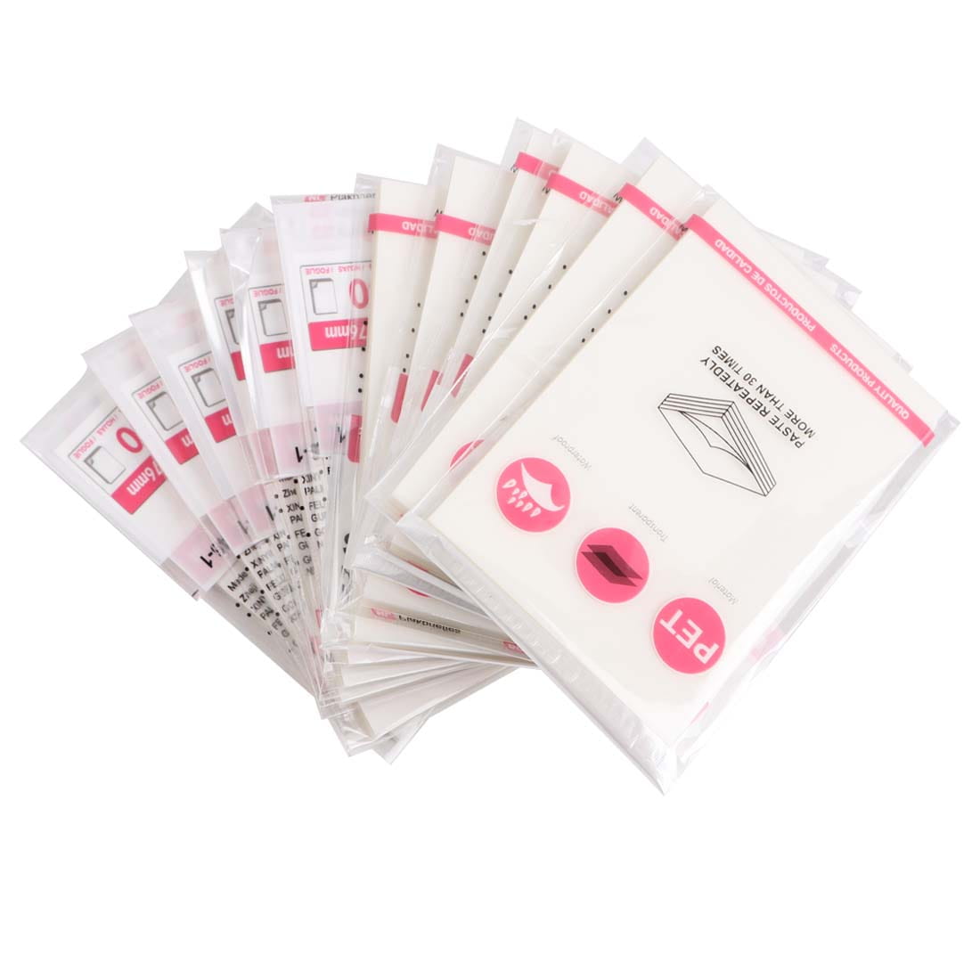 Transparent Waterproof Sticky Notes for Effortless Organizing - Transparent Sticky Notes