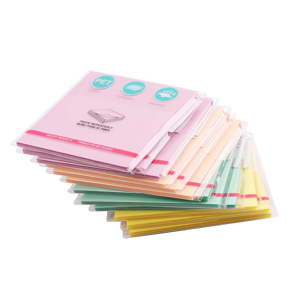 Transparent Waterproof Sticky Notes for Effortless Organizing - Transparent Sticky Notes