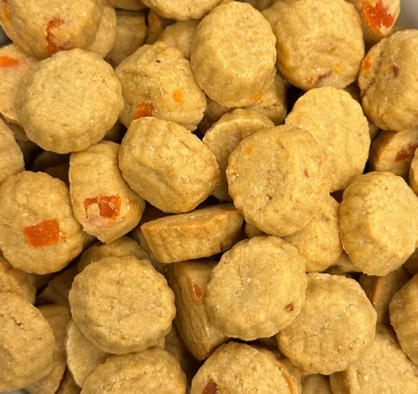 BeyondWhiskers Pineapple Poppers Soft Dog Treats